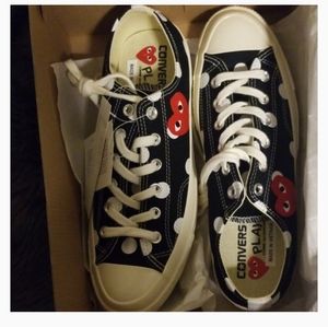 Comme de garcon play Converse NIB